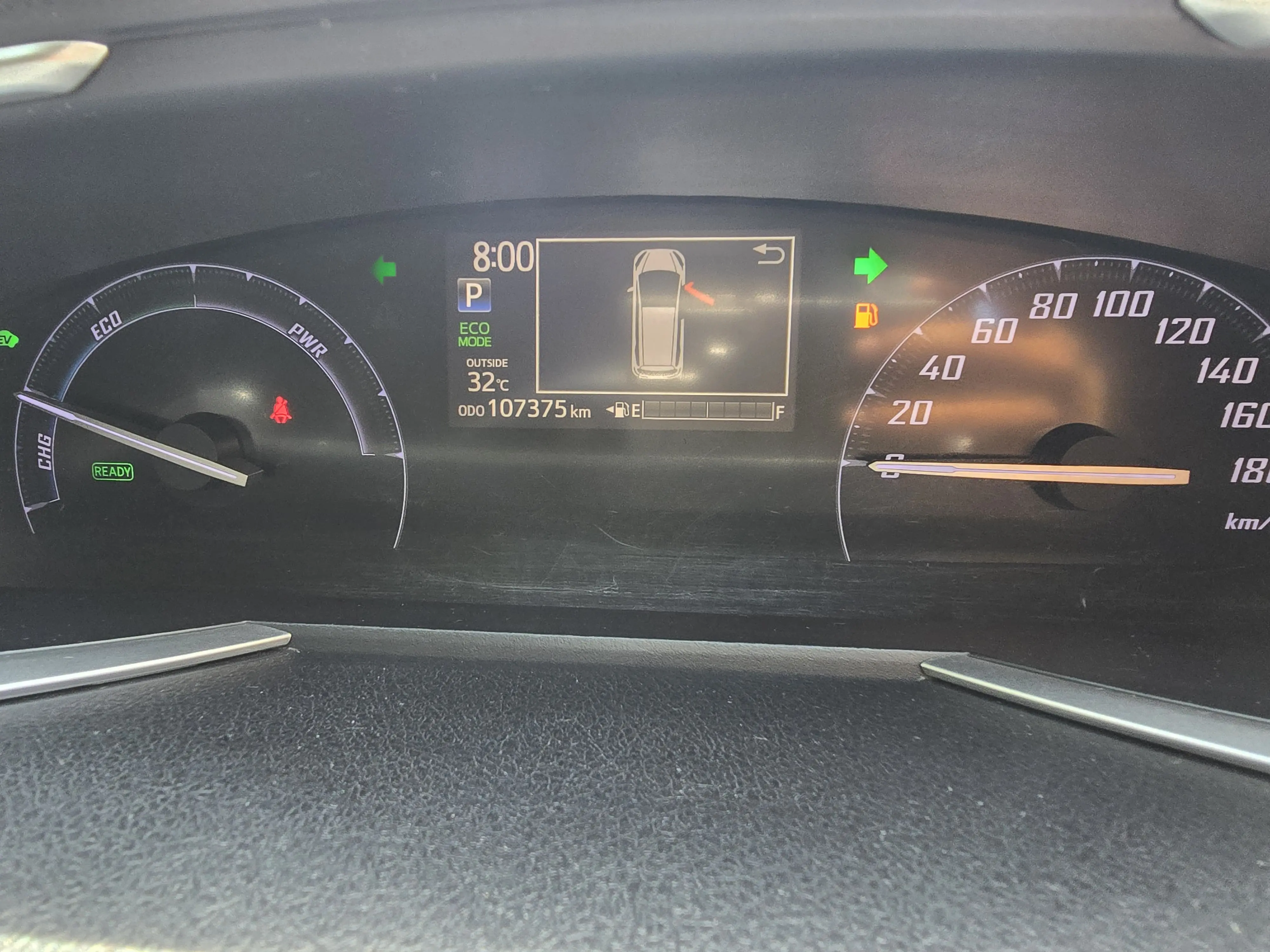 Toyota Sienta Dashboard